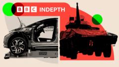 La crisis de la industria automotriz europea y el auge del sector defensa: lecciones para el comercio exterior y la producción