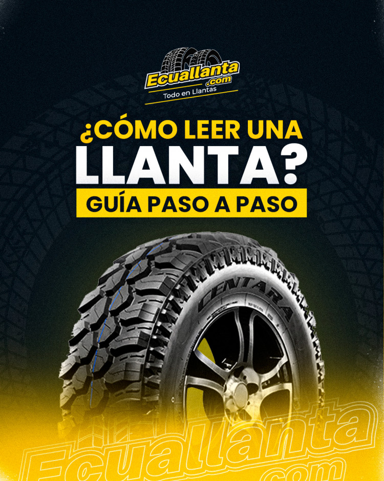 Cómo leer llantas: guía paso a paso
